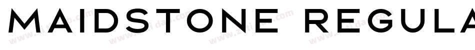 Maidstone Regular字体转换